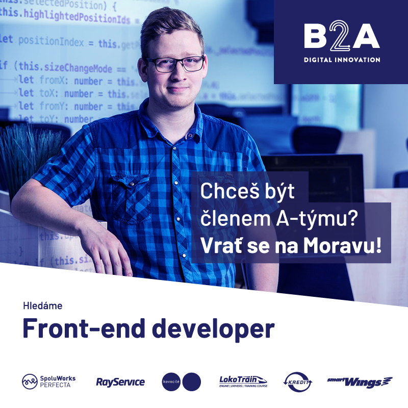 nabíráme na pozici Front-end developer