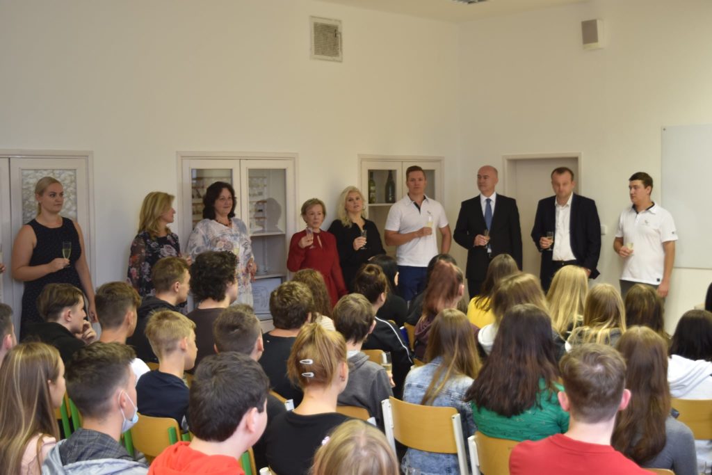vítání prváků na Střední škole Baltaci